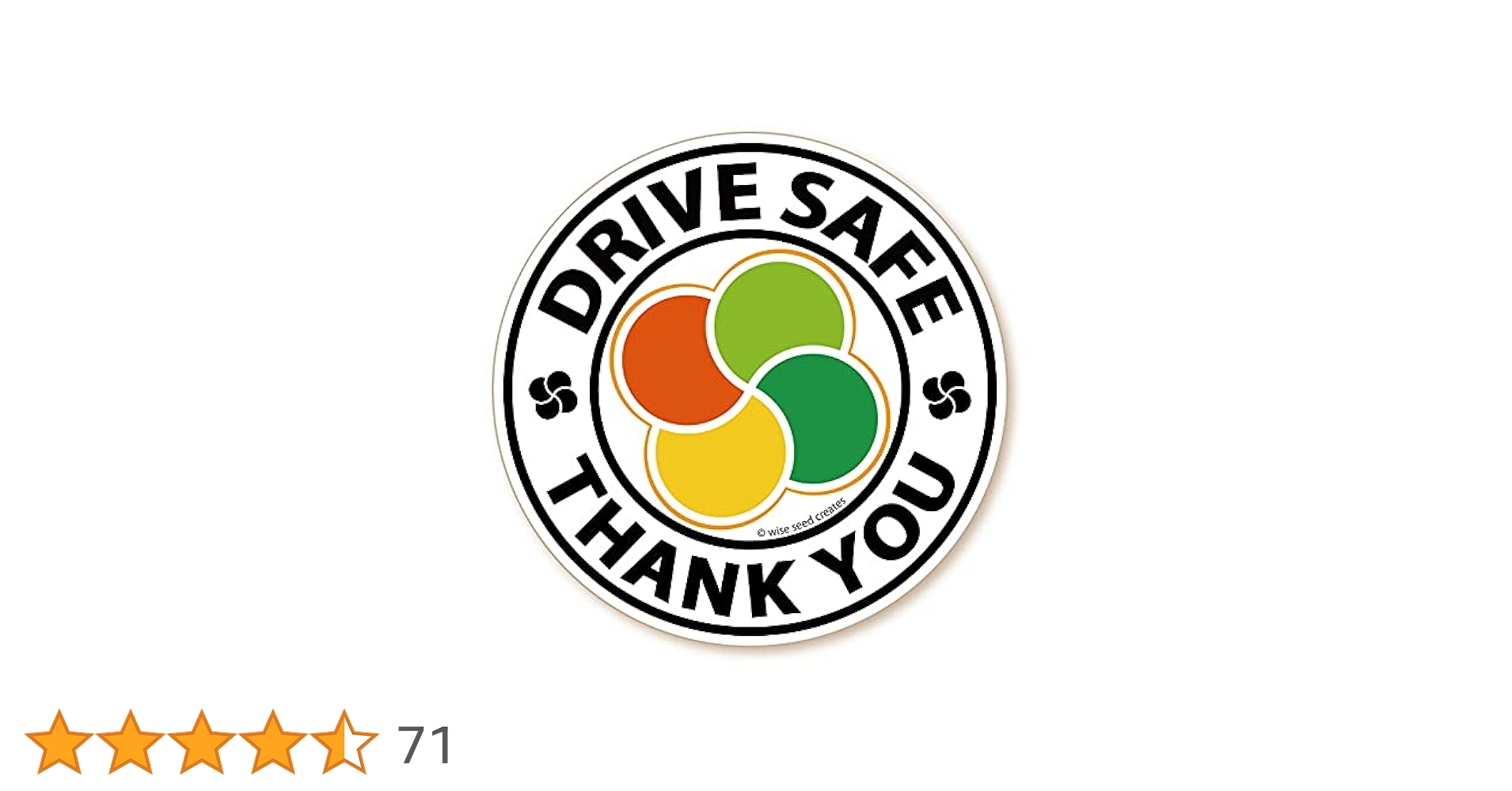 Amazon.co.jp: WISE SEED 高齢者マーク ステッカー 円形